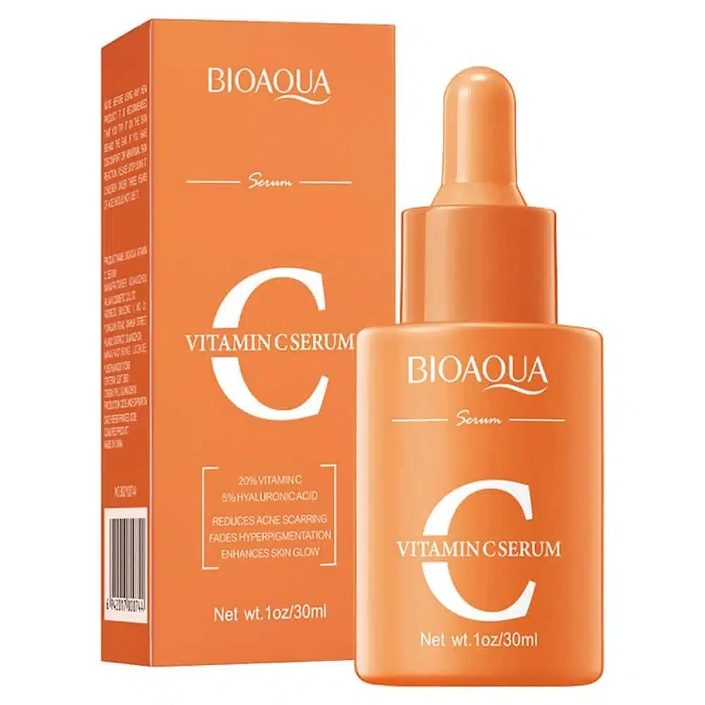 BIOAQUA Vitamin C Serum for Whitening Moisturizing Anti-aging Skin Care