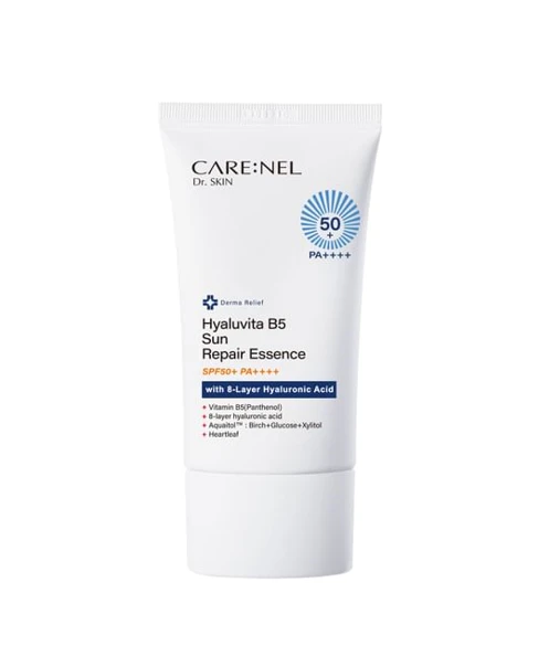 CARE:NEL Hyaluvita B5 Sun Repair Essence SPF 50+