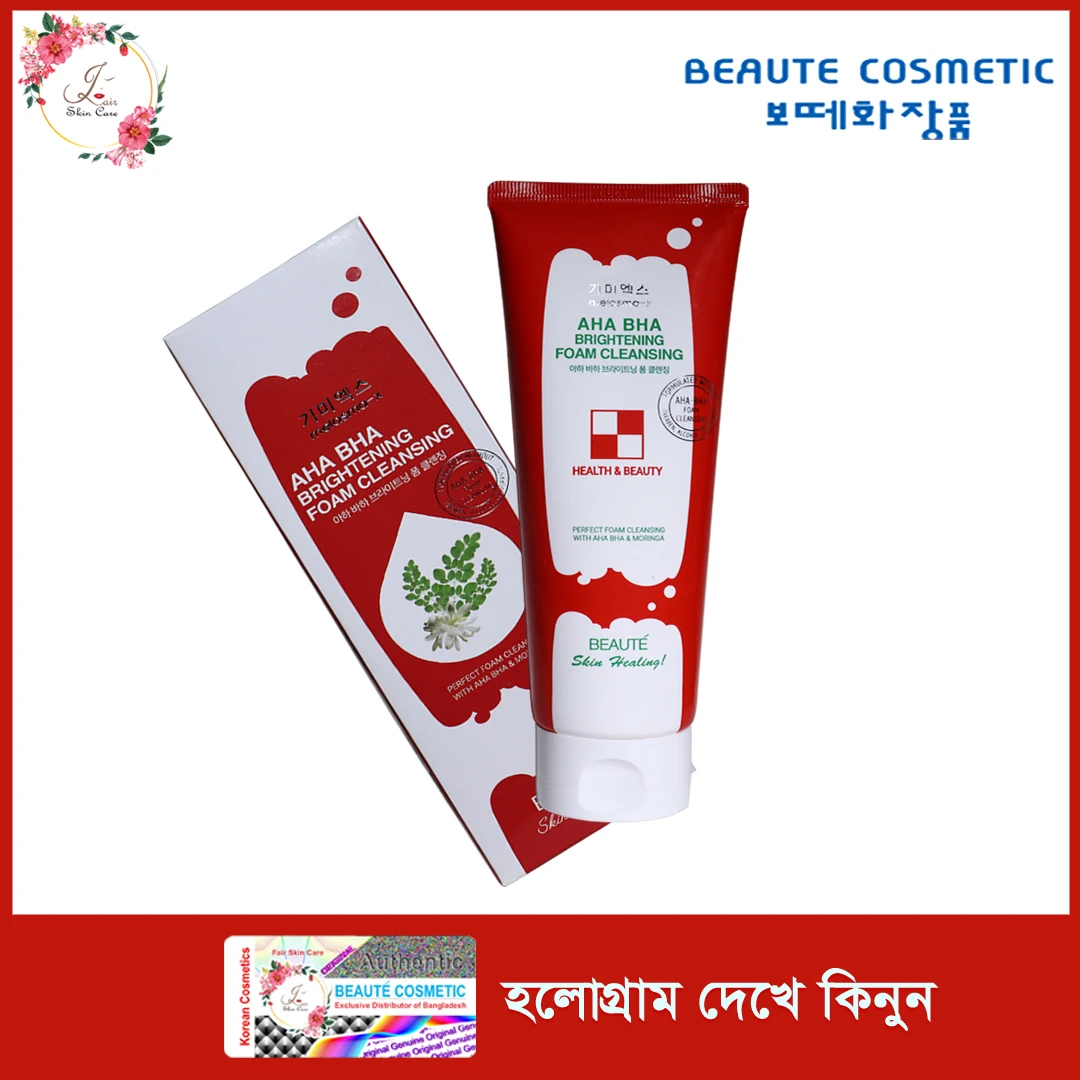 BEAUTE AHA BHA FOAM CLEANSING