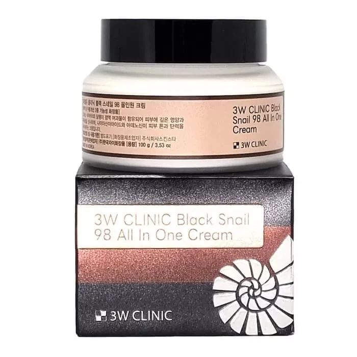 3W Clinic Black Snail 98 All in One Cream