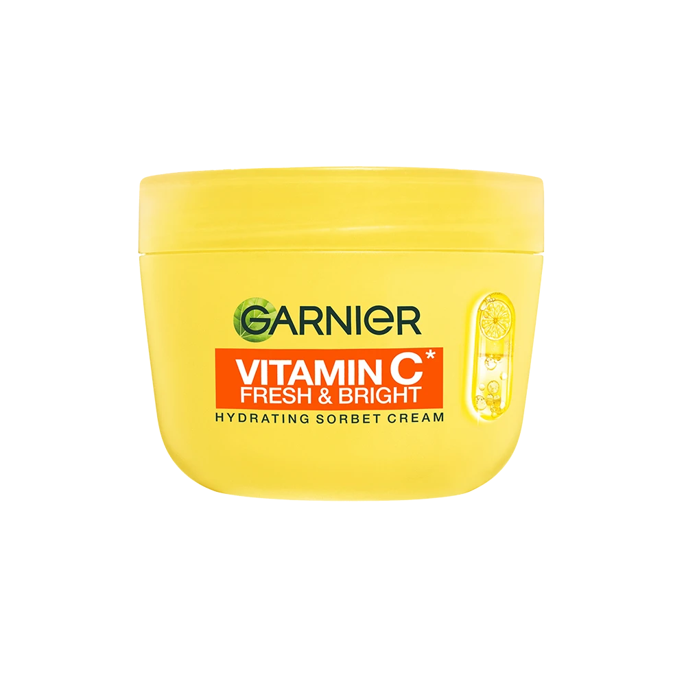Garnier Fresh Bright Vitamin C Sorbet Moisturizer for Hydration & Dark Spot