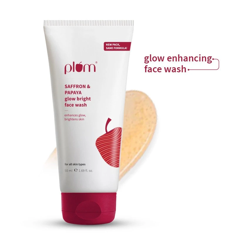 Saffron & Papaya Glow Bright Face Wash
