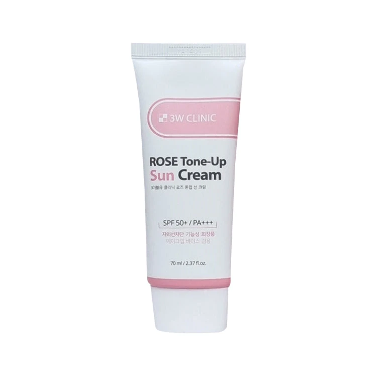 3W Clinic Rose Tone-Up Sun Cream SPF50+ PA+++