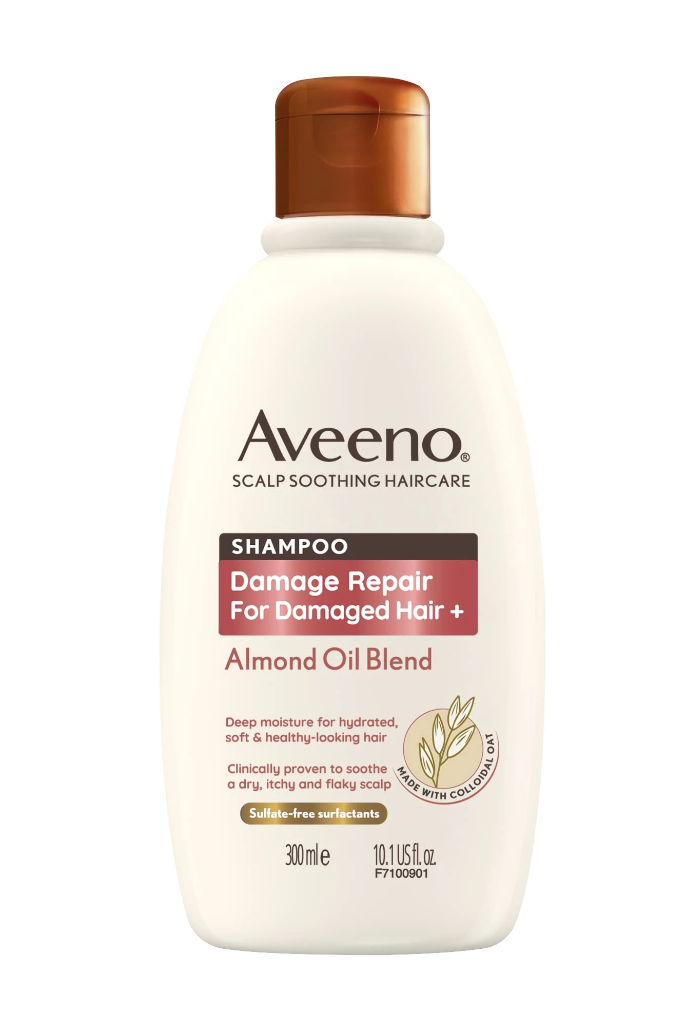 Aveeno Scalp Soothing Damage Repair for Damaged Hair + Almond Oil Blend Shampoo