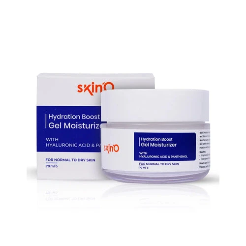 skinO Hydration Boost Gel Moisturizer with Hyaluronic Acid & Panthenol