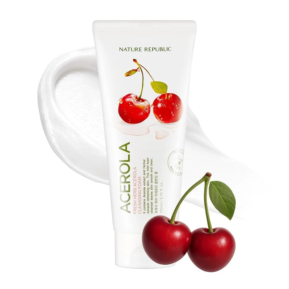 Nature Republic Acerola Cleansing Foam