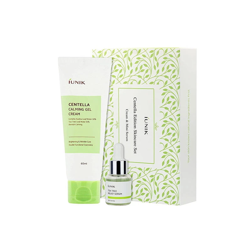 iUNIK Centella Edition Skincare Set ( Gel Cream + Serum)