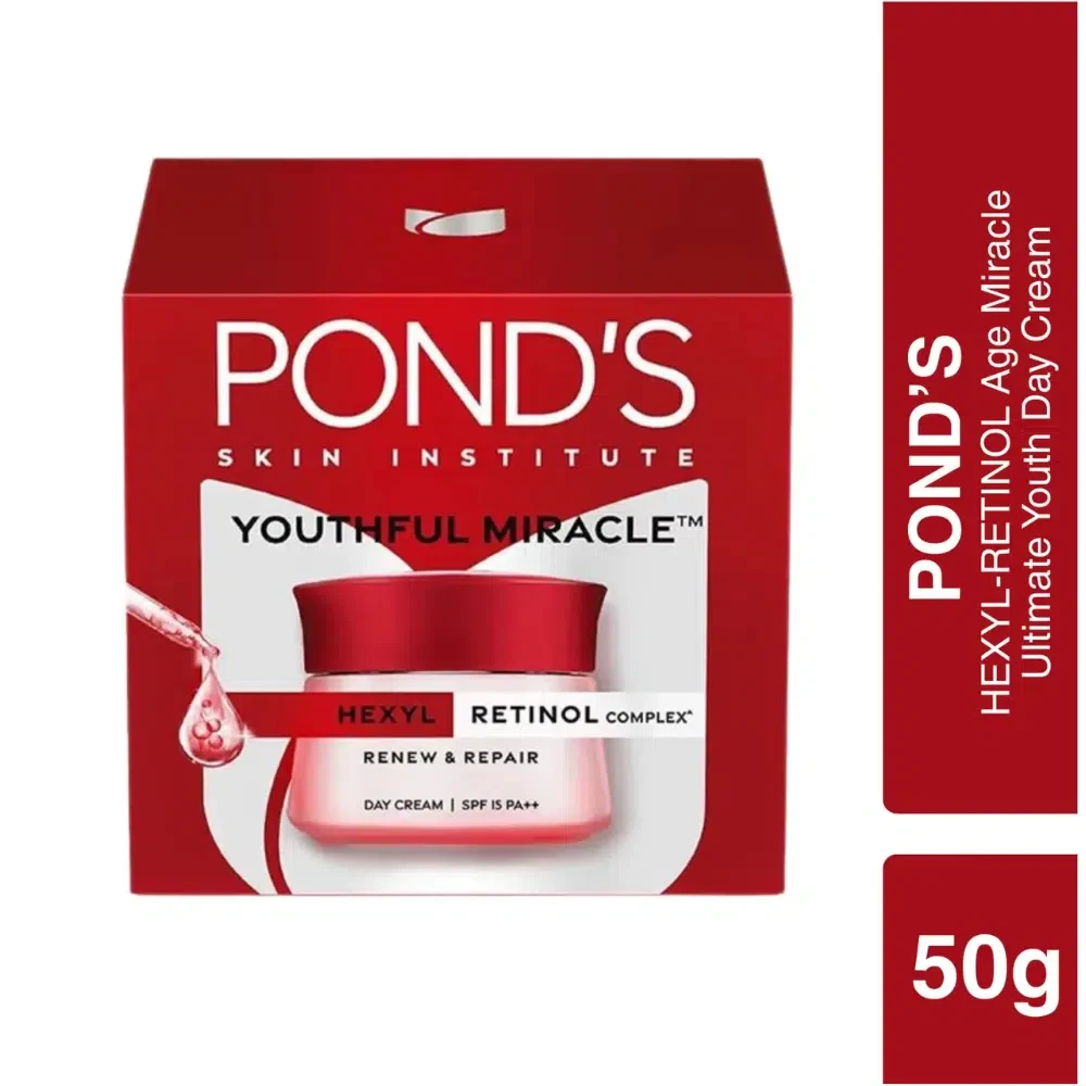 Pond's Youthful Miracle Day Cream (50gm)