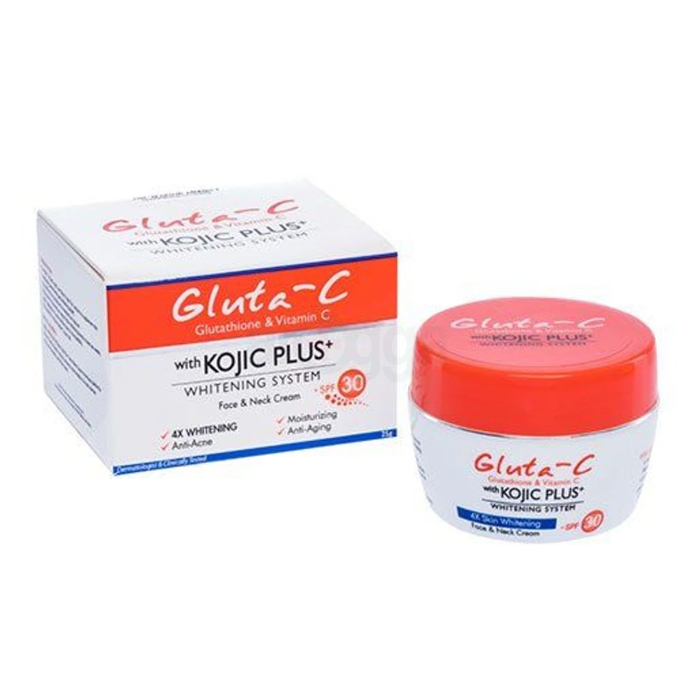 Gluta-C with Kojic Plus+ Whitening System Face & Neck Cream