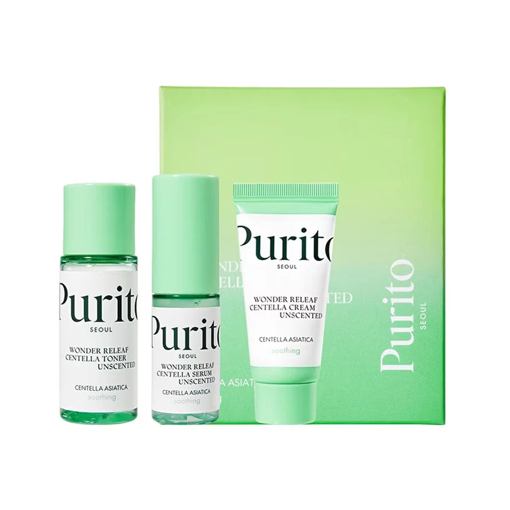 Purito SEOUL - Wonder Releaf Centella Mini Kit Unscented