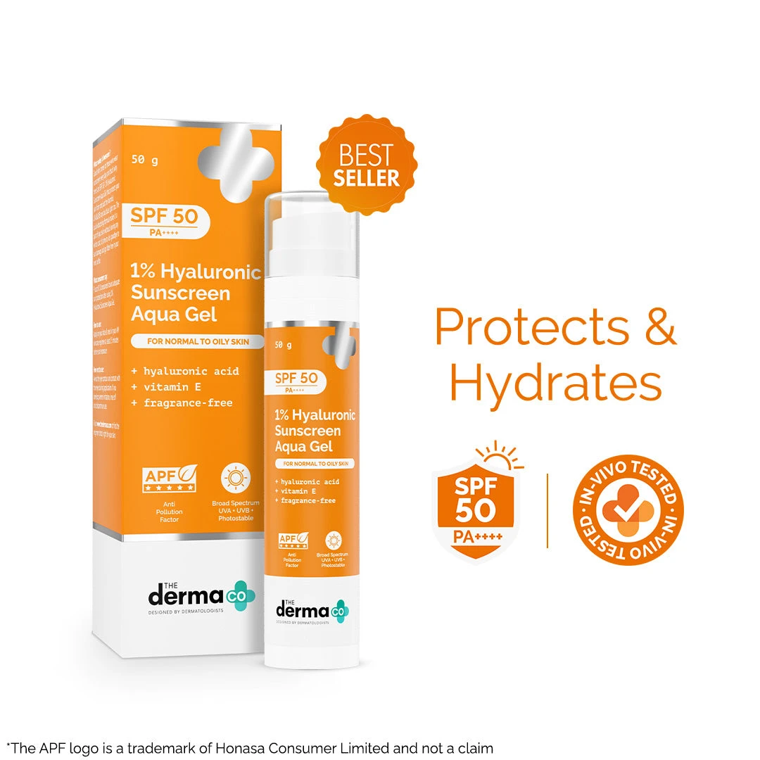 1% Hyaluronic Sunscreen Aqua Gel SPF 50 PA++++