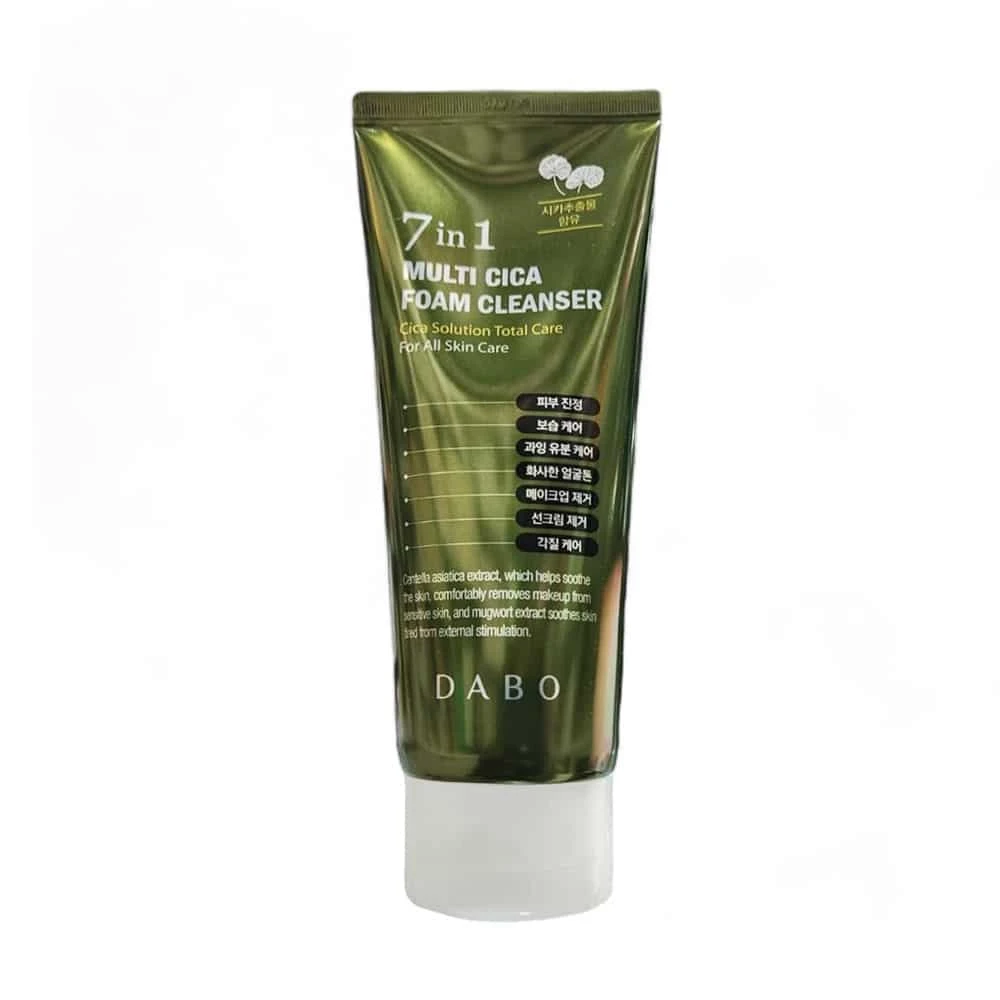 DABO 7 in 1 Multi Cica Foam Cleanser for All Skin Care
