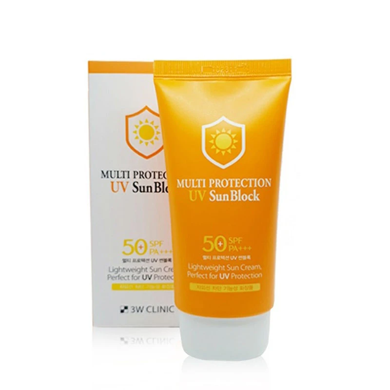3W Clinic Multi Protection UV Sun Block - SPF 50+ PA+++ .