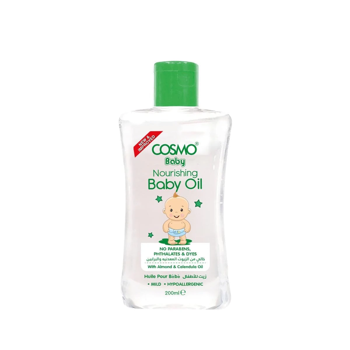 Nourishing Baby Oil with Almond & Calendula Oil
