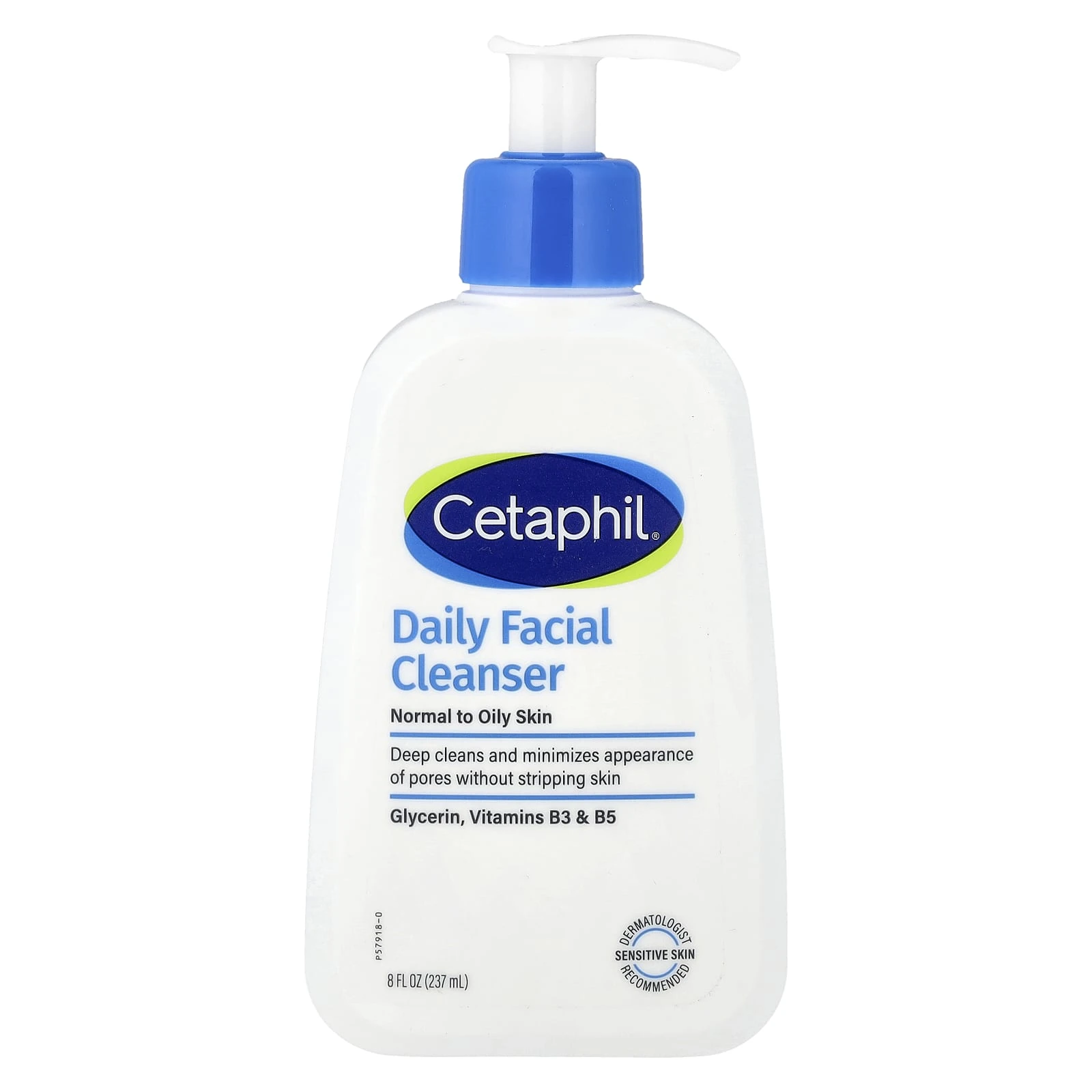 Daily Facial Cleanser for Normal to Oily, Sensitive Skin