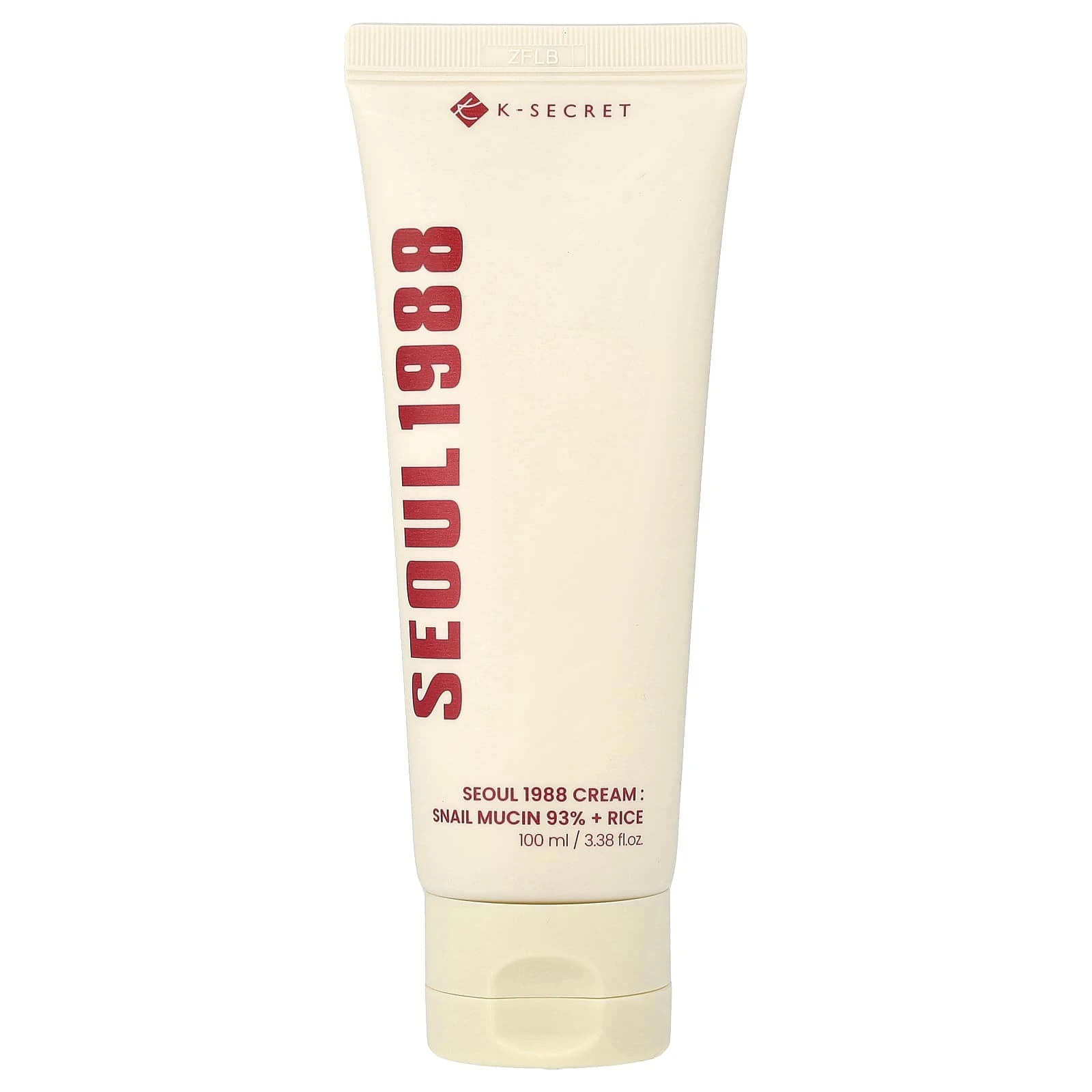 K-Secret Seoul 1988 Cream: Snail Mucin 93% + Rice