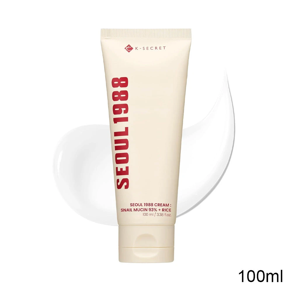 K-Secret Seoul 1988 Cream : Snail Mucin 93+Rice
