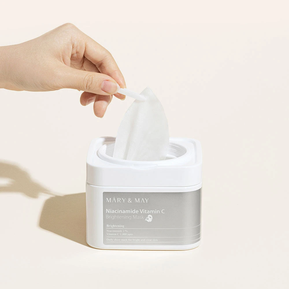 Mary & May Niacinamide Vitamin C Mask 30 sheets