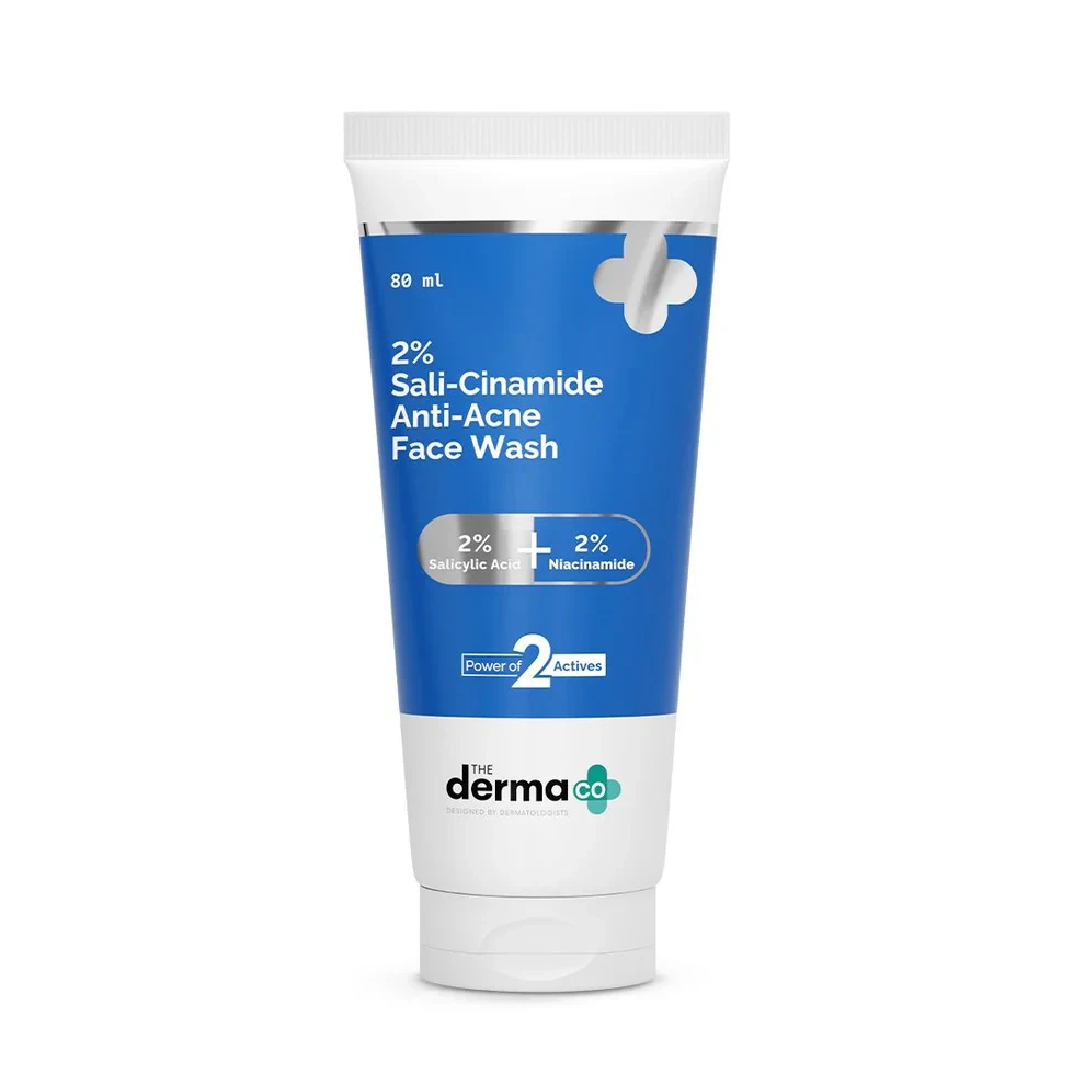 2% Salicylic Acid + 2% Niacinamide Sali-Cinamide Anti-Acne Face Wash