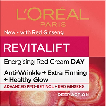 Revitalift Energising Red Day Cream