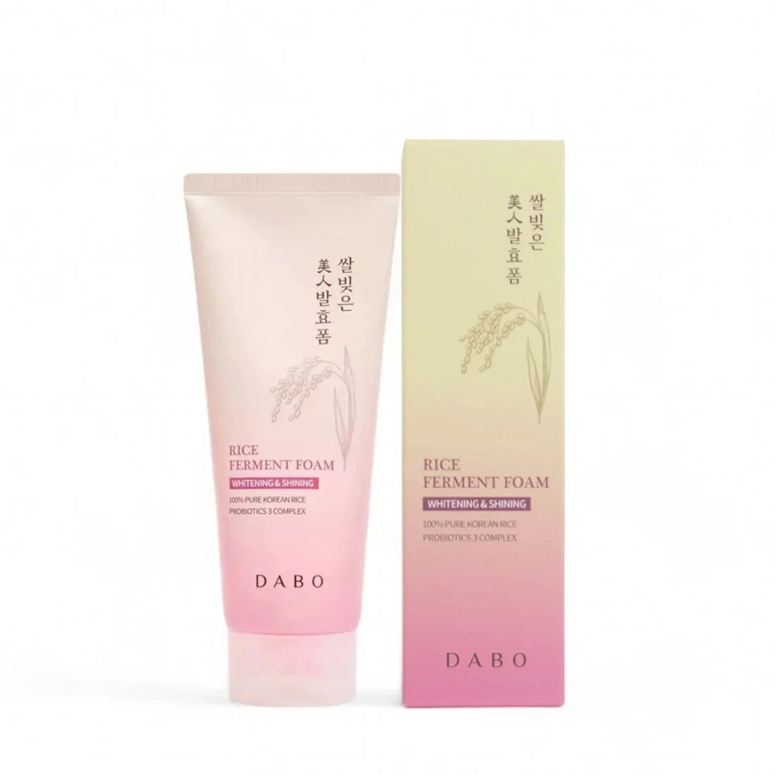 Rice / Rice Ferment Brightening Facial Cleanser or Foam