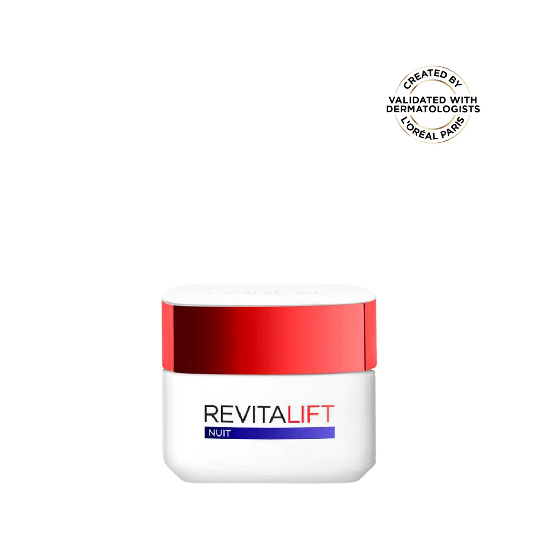 L'Oréal Paris Revitalift Night Cream, Hydrating and Boosting, with Dermalift Technology + Pro-Retinol A
